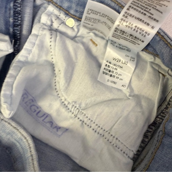 Levi’s 725 High Rise Bootcut Denim Jeans Size 29 - Picture 3 of 6